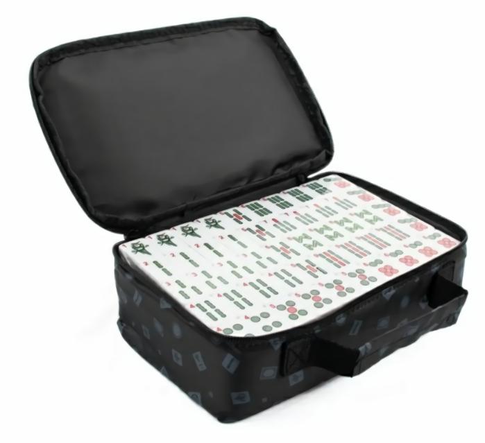 Mah Jong |   Mahjong – Classic Set With Black Tiles In Travel Case Mah Jong Mah Jong