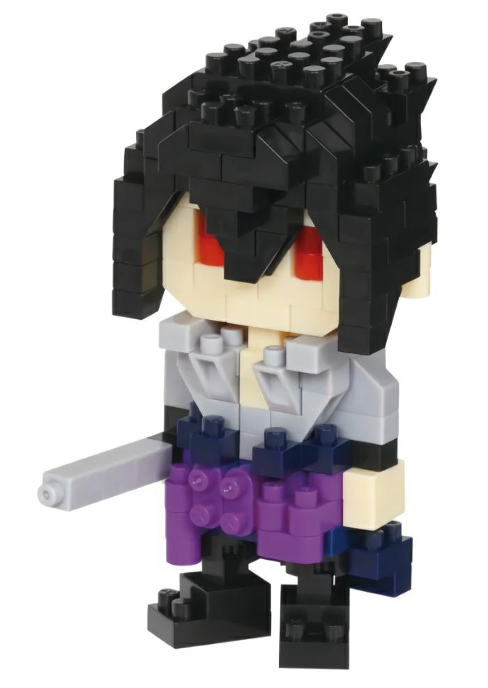 Nanoblocks |   Nanoblock Mediou – Naruto Sasuke Uchiha Construction Models Craft Nanoblocks