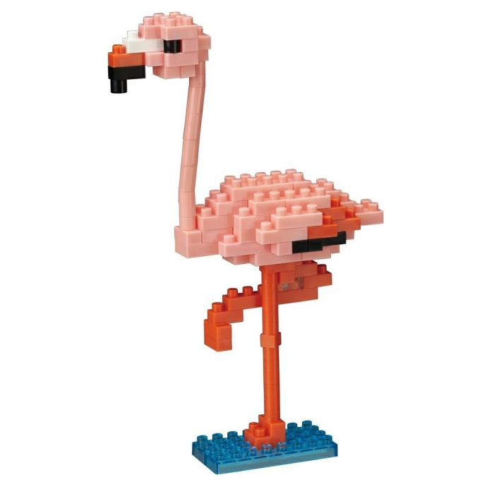 Nanoblocks |   Nanoblock – Small Flamingo 2.0 Construction Models Craft Nanoblocks