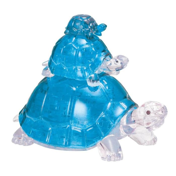 Other |   3D Crystal Puzzle – Turtles Bluee Construction Models Craft Other