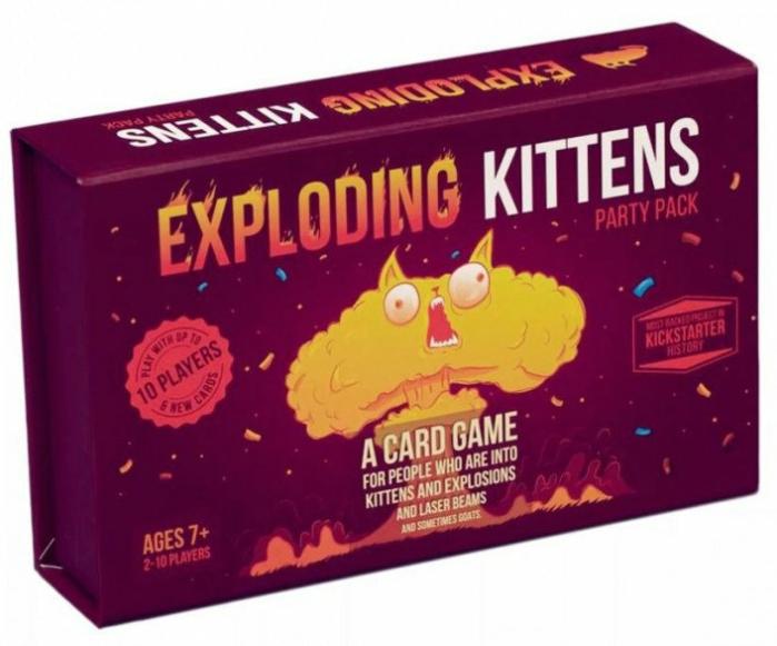 Party |   Exploding Kittens – Party Pack Board Games Party