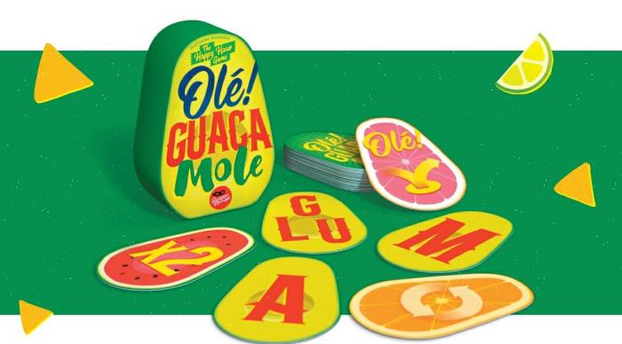 Party Games |   Ole Guacamole Card & Dice Games Party Games