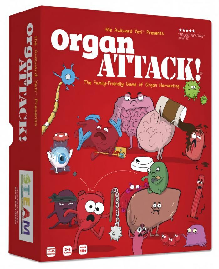 Party Games |   Organ Attack (Revised Edition) Card & Dice Games Party Games