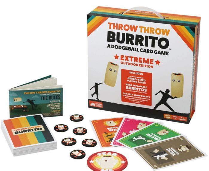 Party Games |   Throw Throw Burrito – Extreme Outdoor Edition Card & Dice Games Party Games