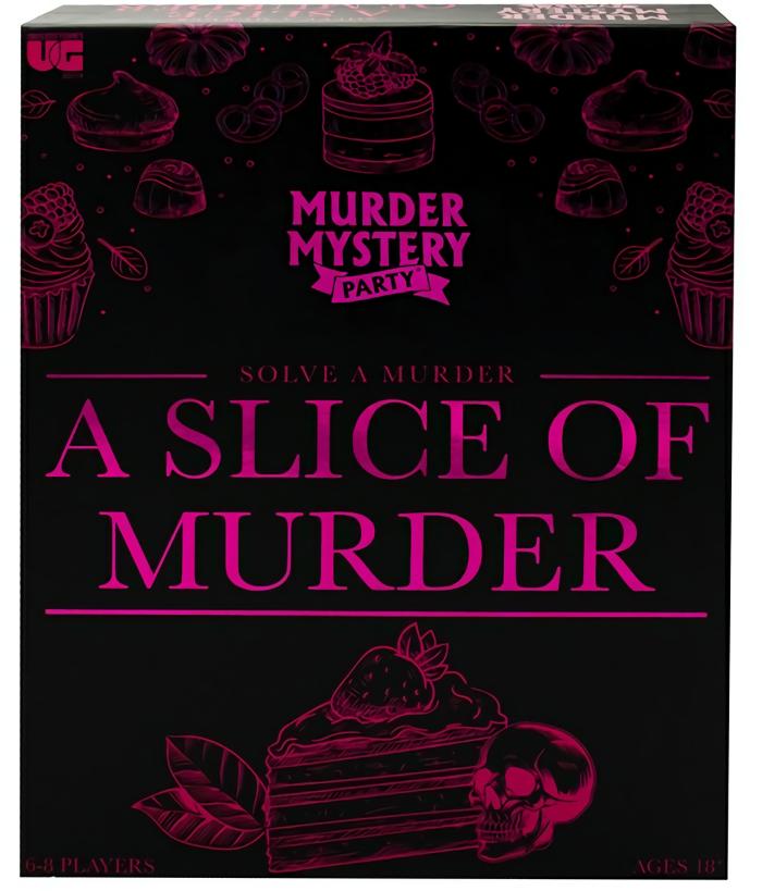 Party |   Murder Mystery Party – A Slice Of Murder Board Games Party