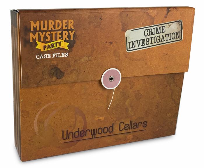 Party |   Murder Mystery Party Case File – Underwood Cellars Board Games General