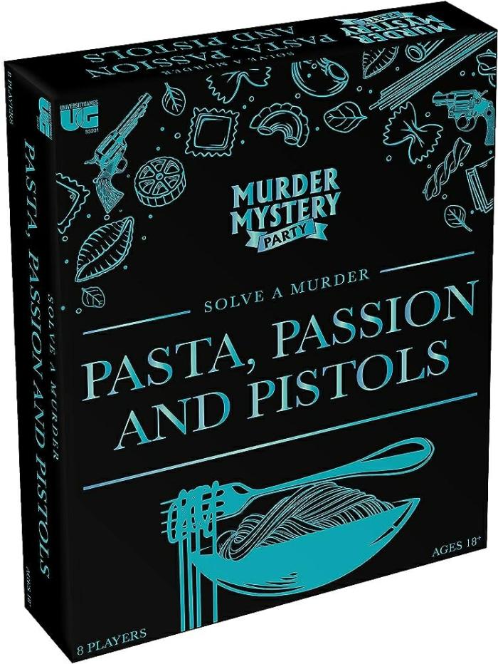 Party |   Murder Mystery Party – Pasta Passion & Pistols Board Games General