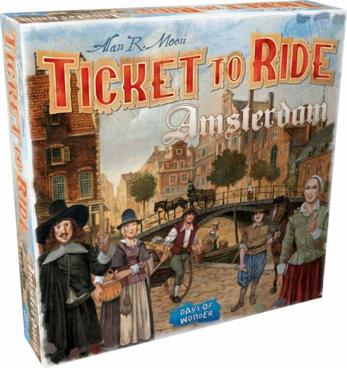 Strategy |   Ticket To Ride – Amsterdam Board Games General