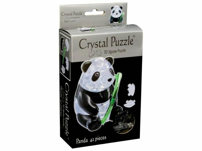 Themed |   3D Crystal Puzzle – Panda Jigsaws Themed