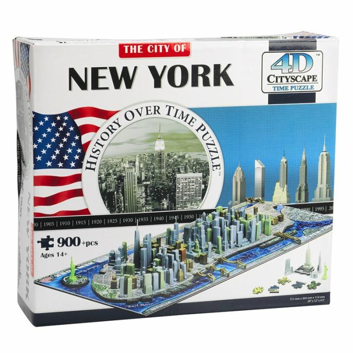 Themed |   4D Cityscape – New York Jigsaws Themed