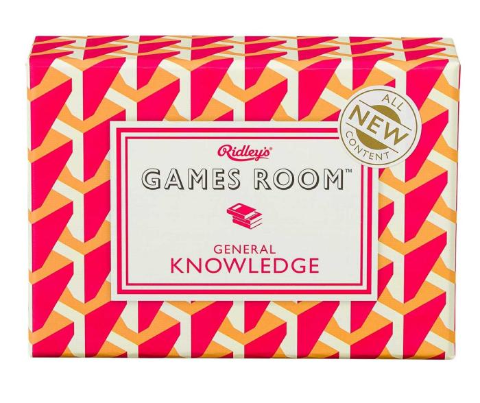 Trivia |   Games Room – General Knowledge Quiz Board Games Trivia