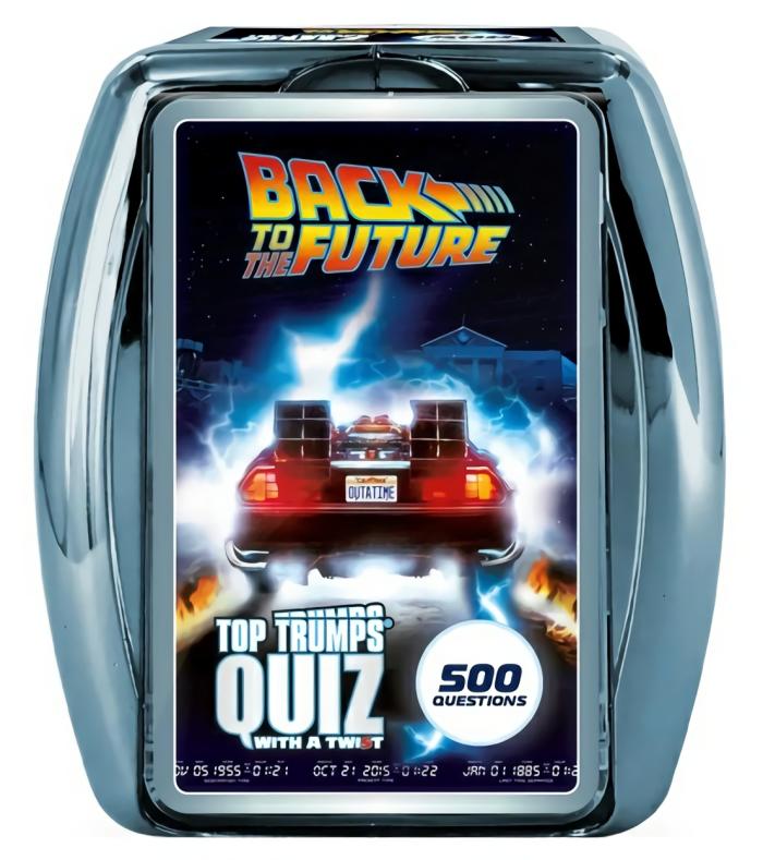 Trivia |   Top Trumps Quiz – Back To The Future Board Games Trivia