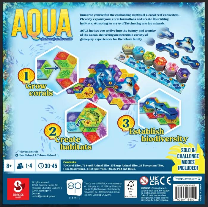 Strategy |   Aqua – Board Game Board Games Strategy