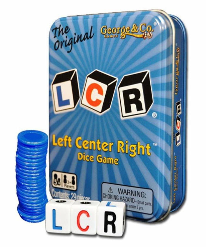 Family |   Lcr – Left Centre Right Card & Dice Games Family