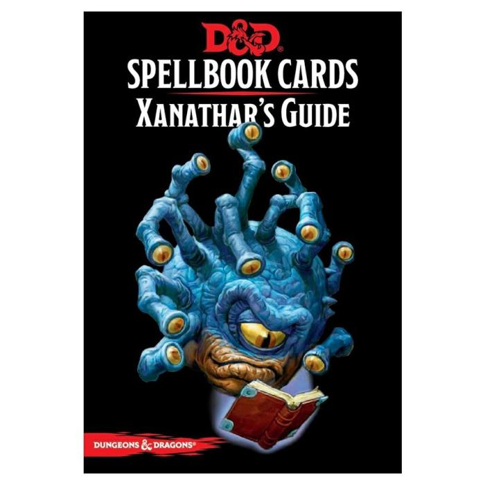 D&D |   Dungeons And Dragons – Spellbook Cards – Xanathar’s Guide D&D D&D