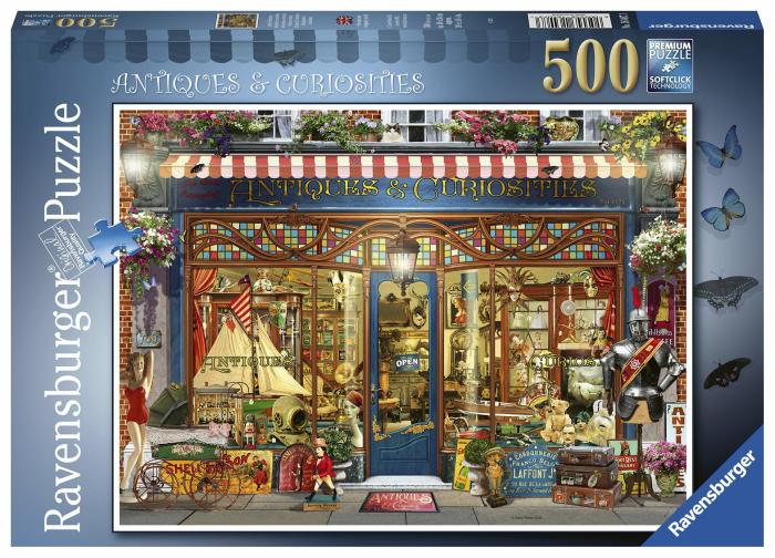 500-750 |   Ravensburger 500 Piece – Antiques And Curiosities 500-750 500-750