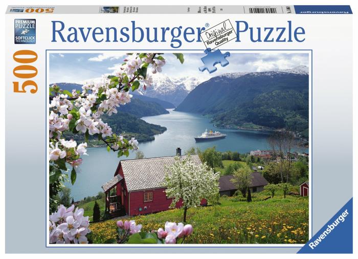 500-750 |   Ravensburger – 500 Piece – Landscape Idillio Scandinavo 500-750 500-750