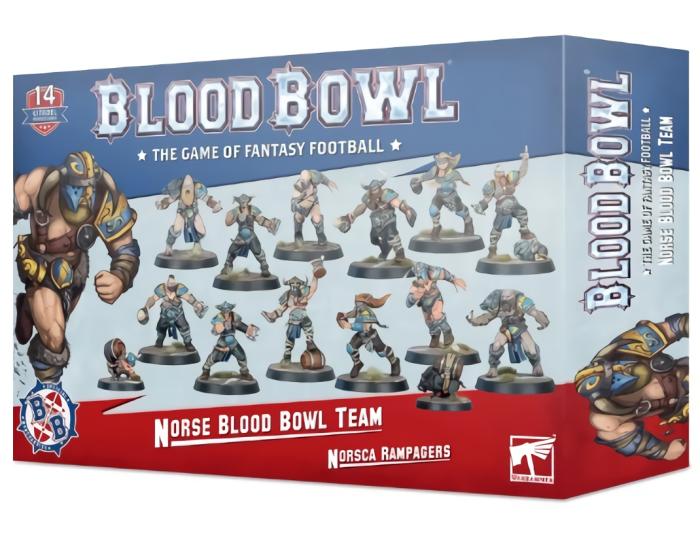 Warhammer |   Warhammer – Blood Bowl – Norse Team – Norsca Rampages Gaming Warhammer