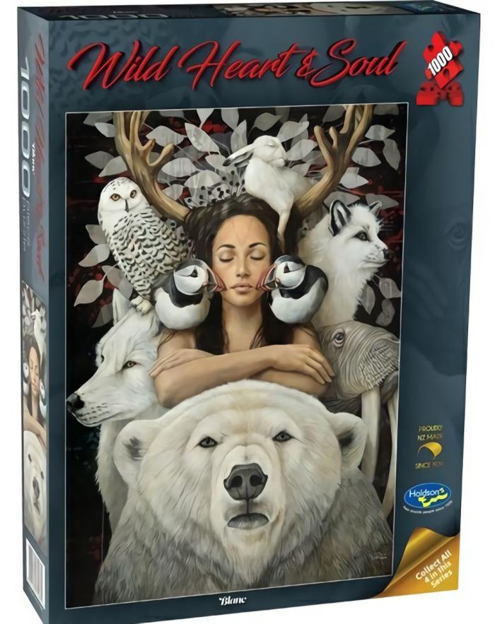 1000 |   Holdson – 1000 Piece Wild Heart & Soul – Blanc 1000 1000