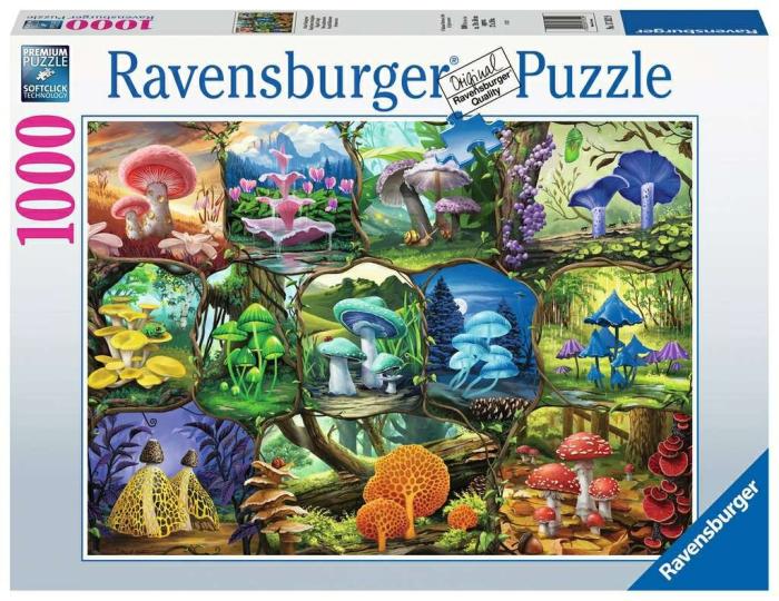 1000 |   Ravensburger – 1000 Piece – Beautiful Mushrooms 1000 1000